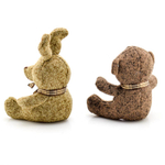 Игрушка мягкая медведь/заяц 12см микс кор