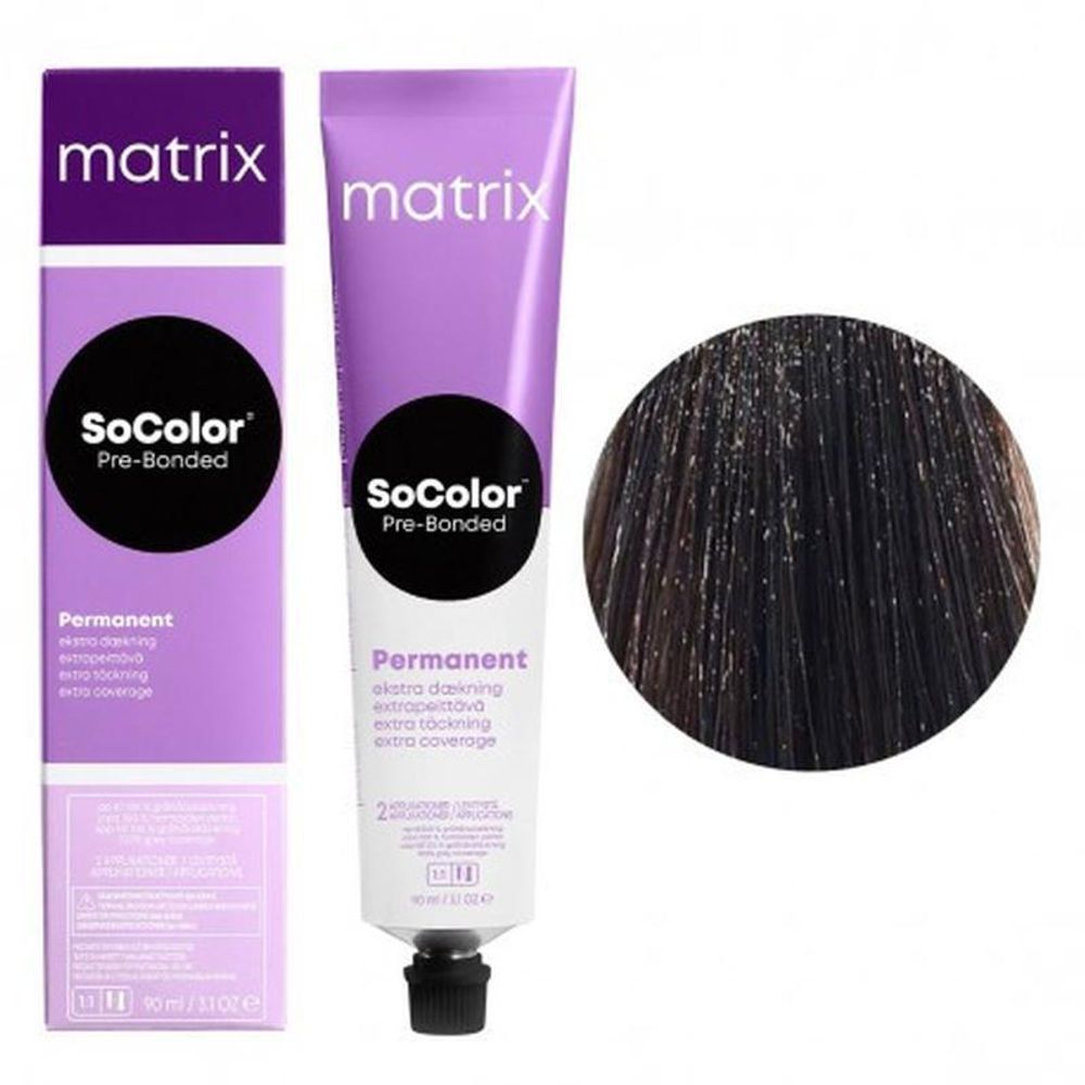 MATRIX Крем-краска SoColor Pre-Bonded 6P, 90 мл