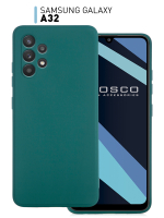 Чехол ROSCO для Samsung Galaxy A32 оптом (арт. SS-A32-COLOURFUL-DARKGREEN)