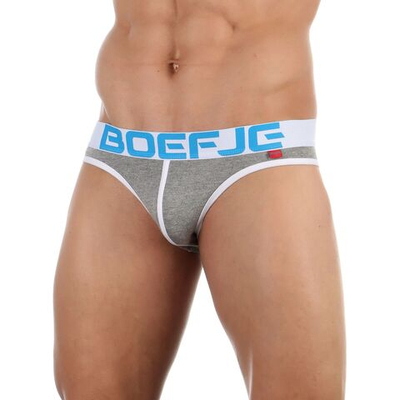 Серые мужские трусы-слипы L.I.F.E. (Размер: XL) (Цвет: серый)