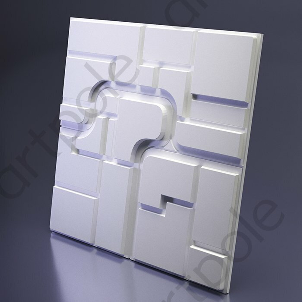 Гипсовые 3D панели Artpole SPACE + LED - 7.2 - SPACE 2 - 13 - 32