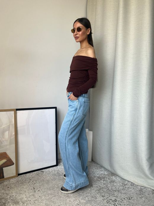 Трикотажная блузка Zara, L