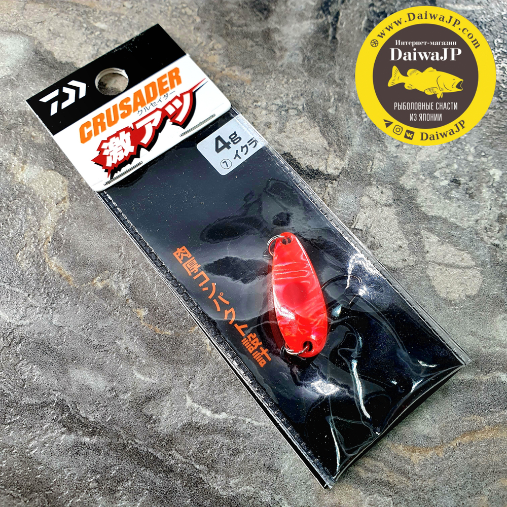 Блесна DAIWA CRUSADER GEKIATSU 4g SALMON ROE