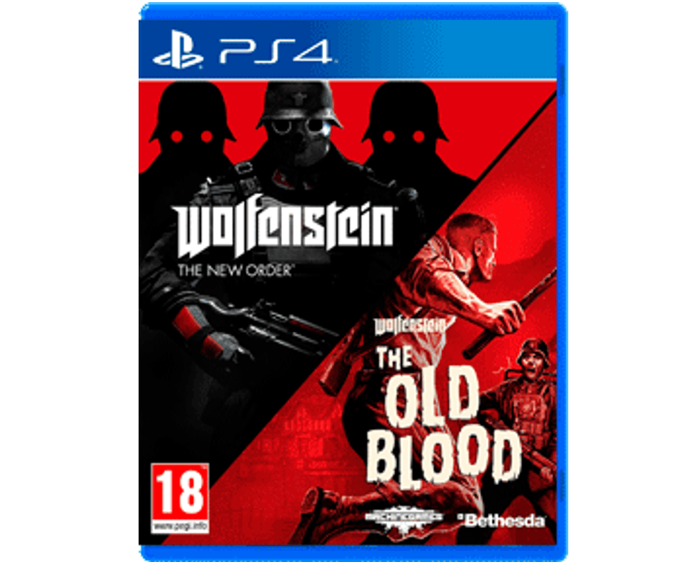 Wolfenstein: The New Order + The Old Blood - Double Pack (PS4) Б/У
