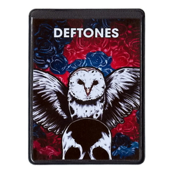 Чехол для проездного Deftones череп сова цв. (417)