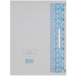 Папка-скоросшиватель картонная KUVERT, А4 формат, 360 гр, белая