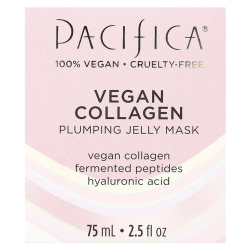 Pacifica, Vegan Collagen, разглаживающая маска с коллагеном, 75 мл (2,5 жидк. унции)
