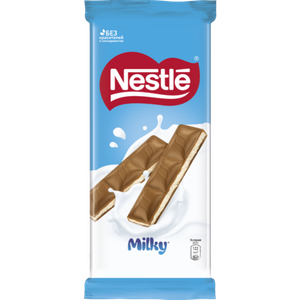 ШОКОЛАД NESTLE С МОЛОЧНОЙ НАЧИНКОЙ 90ГР