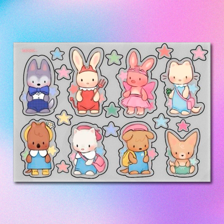 Стикерпак / STRAY KIDS / инок. / Sylvanian SKZoo