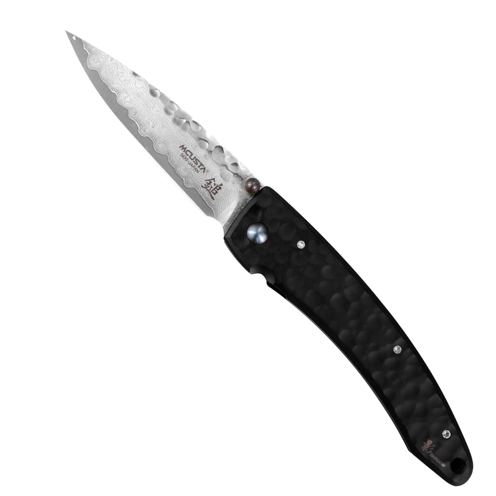Mcusta Складной нож Forge Black Damascus 8,5 см