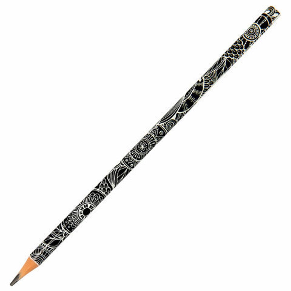 Карандаш чернографитный BRUNO VISCONTI "ArtGraphix", 1 шт., "Тату", HB, пластиковый, 21-0038/06