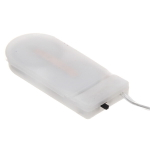 Гирлянда для дома ЛЕНТА ДЕКОРАТИВНАЯ «Морозные узоры» 2,0 м, 6 см (на батарейках), Золото (подсветка теплый белый)