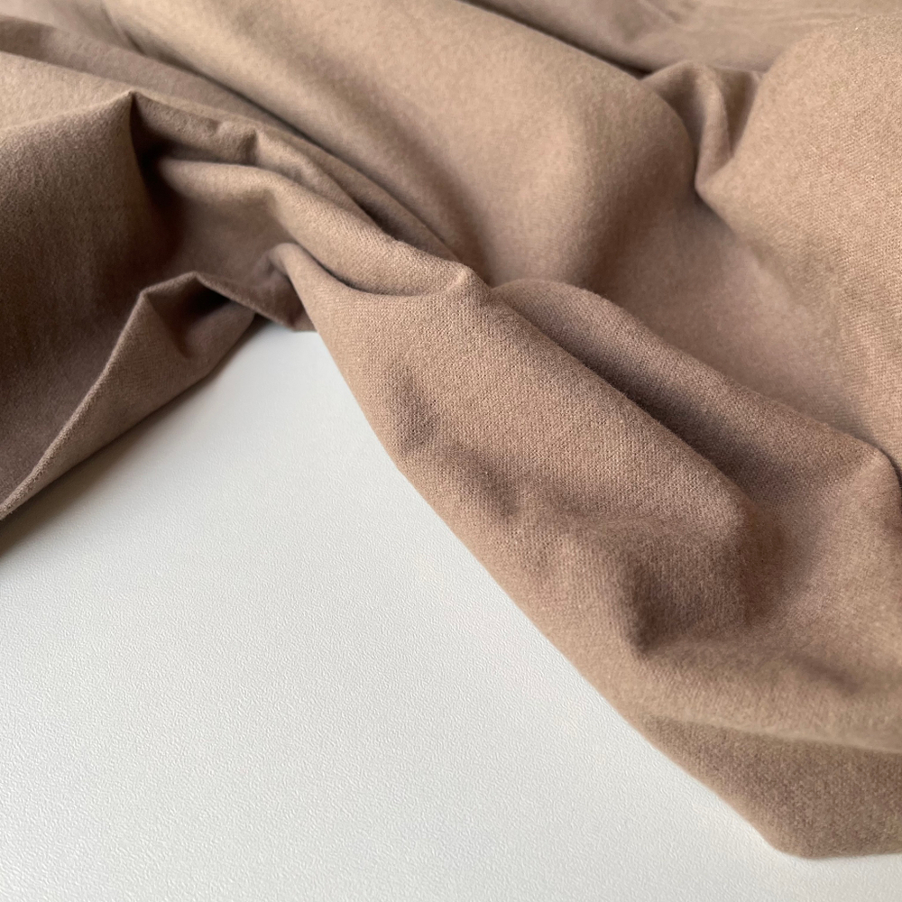 Фланель Кофейная