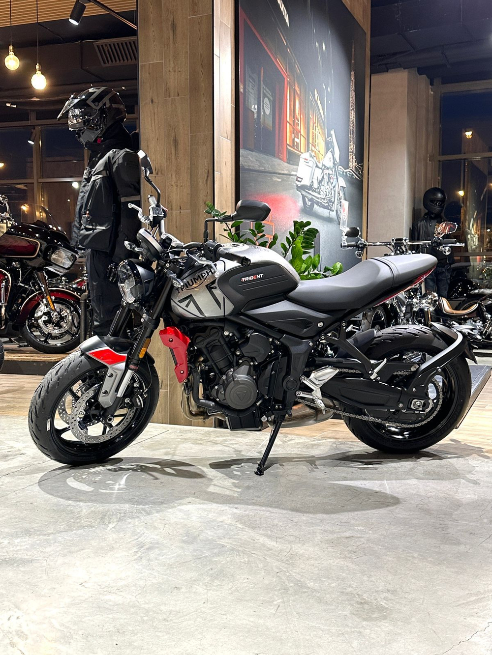 Triumph Trident 660 Gray