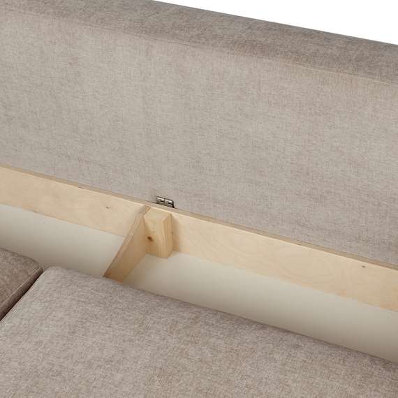 Диван раскладной Newton 230 см, серо-бежевый