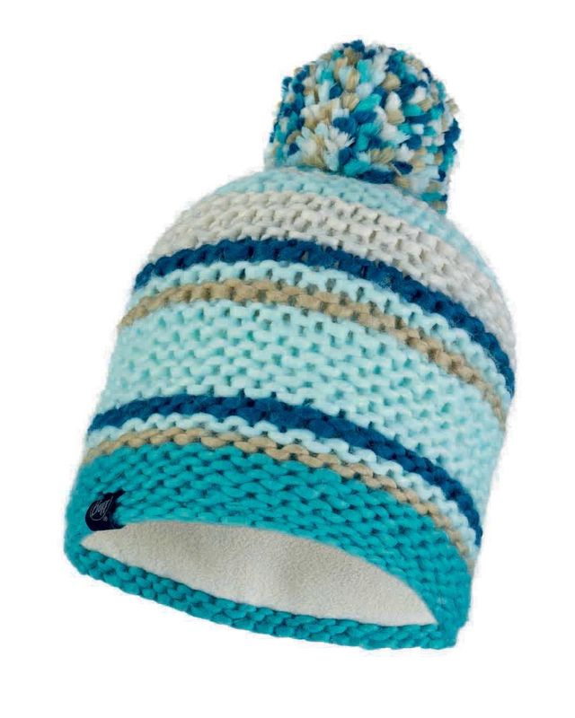 Шапка вязаная с флисом Buff Hat Knitted Polar Dorian Aqua Фото 1