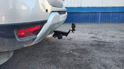 Фаркоп Renault Duster 2011-2015, 2015-2021, 2021-2022, Nissan Terrano 2014-2022 съемное крепление шара под американский квадрат(без электрики) Трейлер.9042