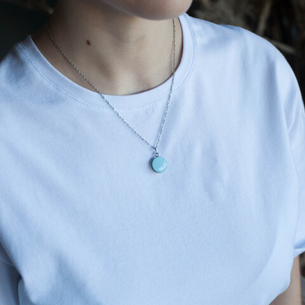 Кулон - Круг Малый - Аква