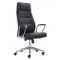 Кресло BRABIX PREMIUM "Adept EX-752", синхромеханизм, алюминий, экокожа, черное, 532930