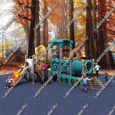 Детская игровая площадка "Поезд приключений"
