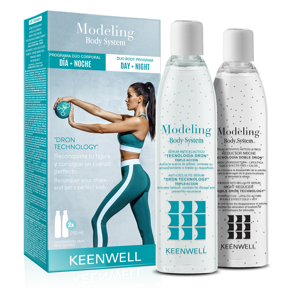 KEENWELL Modeling Body System Intensive Anti-Cellulite Serum – Night Reducer “DOUBLE DRON TECHNOLOGY