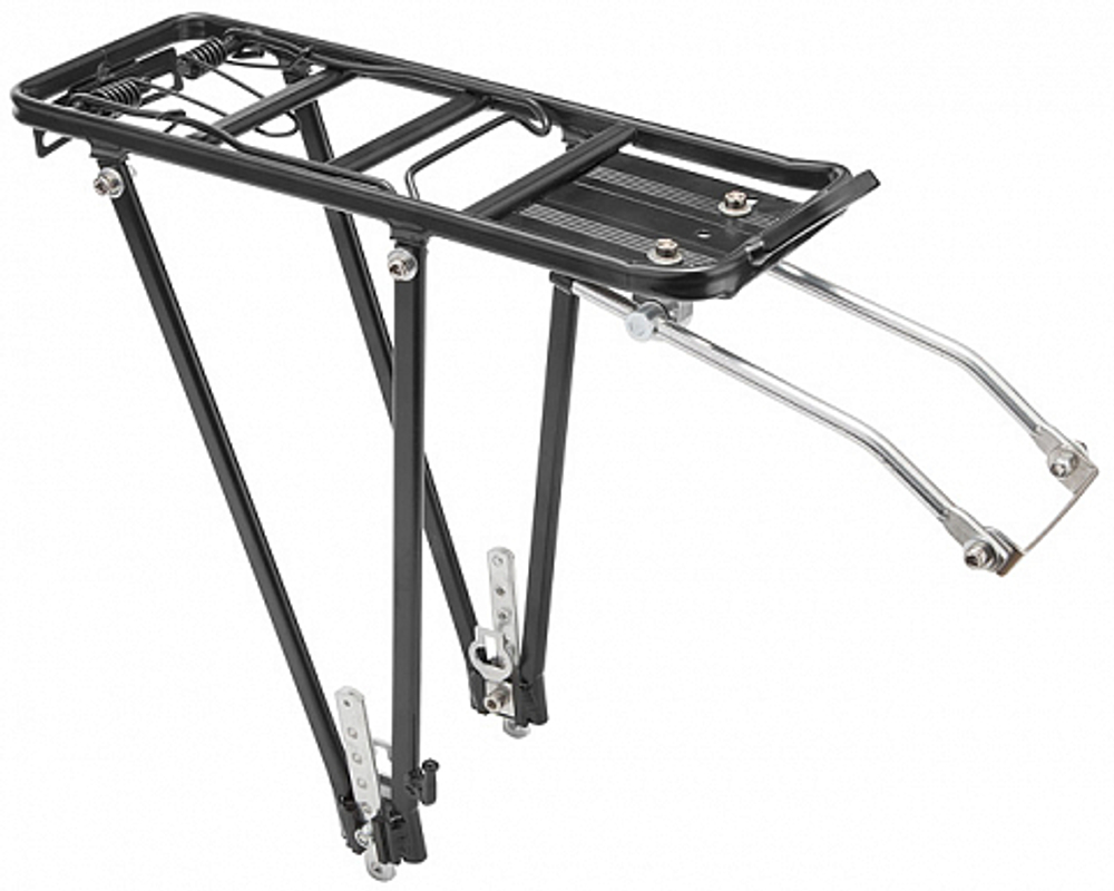 Багажник 24"-28" BLF-H6 STELS регулируемый алюминиевый чёрный