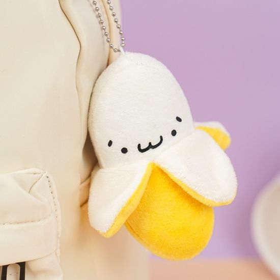 Мягкий брелок Банан, Banana, 12 см