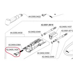 Фиксатор блокировки TIGi ML std. Fortron 1140L4 black (Артикул 42,0405,1424)