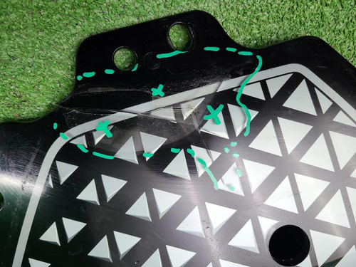 Решетка радиатора BMW IX I20 (2021-2025)