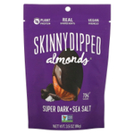SkinnyDipped, Супер темный миндаль с морской солью, 99 г (3,5 унции)
