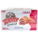 Круассан TODAY с клубничной начинкой, ТУРЦИЯ, 20 шт. по 40 г, в шоу-боксе, 1379