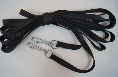 Вожжи с карабинами (капрон)