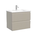 Тумба с раковиной Sancos Snob R SNR60/39CE/CN7025 Beige Soft