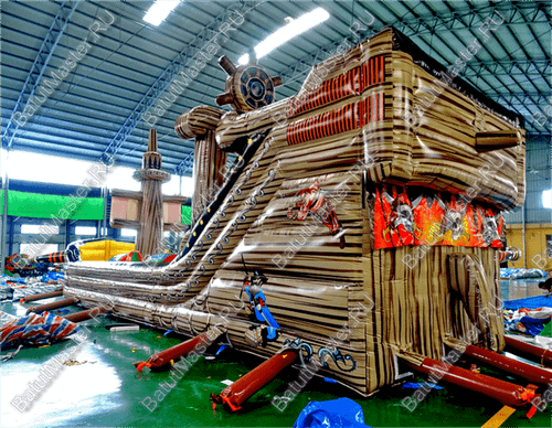 Надувной корабль "Пират Черная Борода"