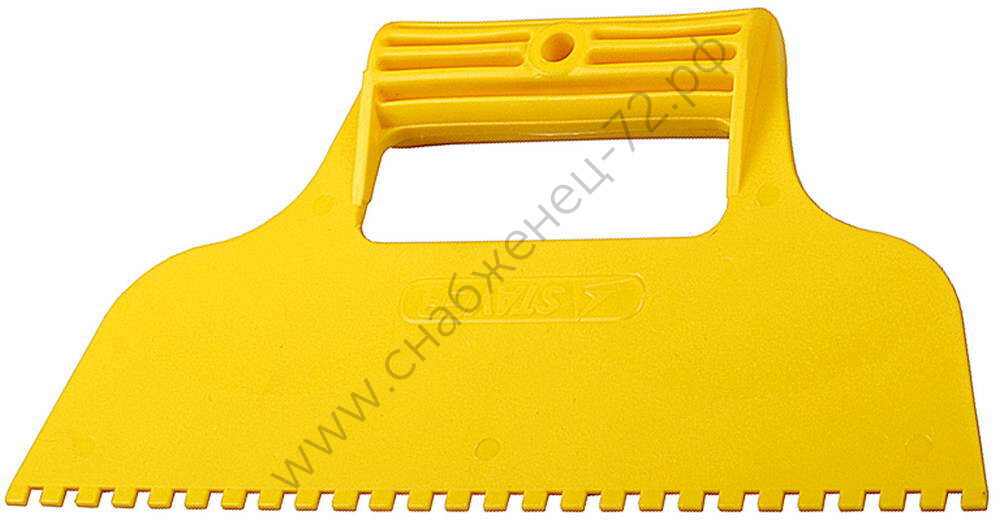 STAYER 230 мм, зубчатый 8х8 мм, пластмассовый, Малярный шпатель, MASTER (1022-8)