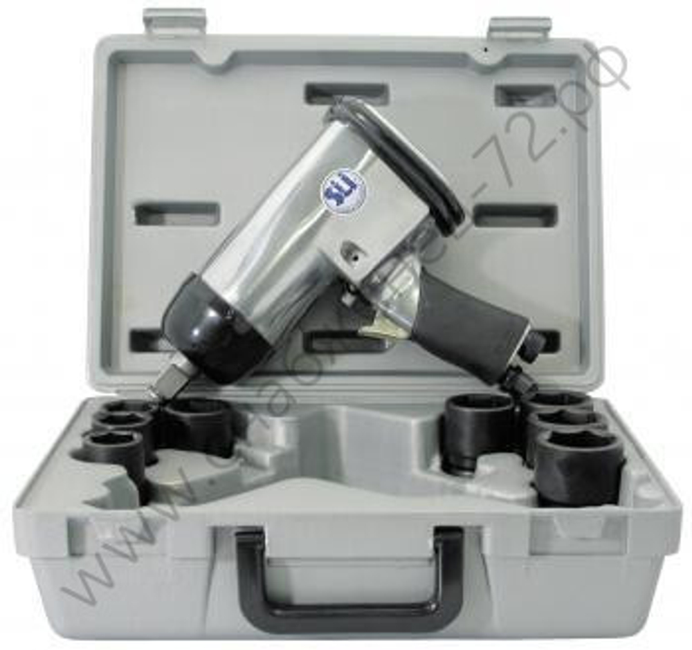 Пневмогайковёрт Sumake ST-5561K с набором головок