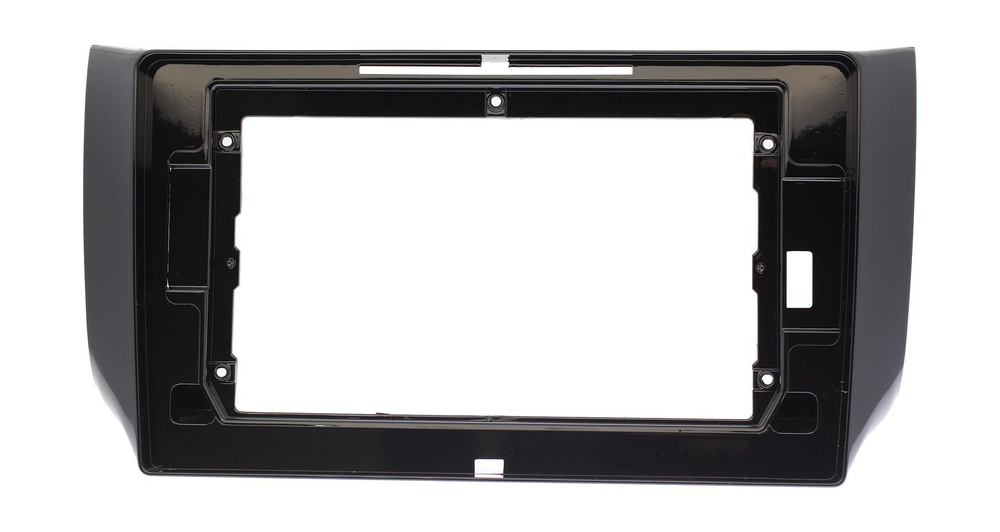 Комплект рамки с разъёмами 10" Nissan Sentra/Sylphy B17 2012-2023, Tiida 2015 матовая - Car-Smart 7014MAT