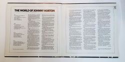 Винтажная виниловая пластинка LP Johnny Horton The World Of Johnny Horton 2LP (USA 1971) (Promo)