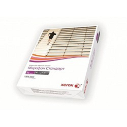 Бумага XEROX 450L90569 Бумага Марафон Стандарт А3, 80 г / м2, 500 л.143 CIE, C (отпускается коробками по 5 пачек в коробке)
