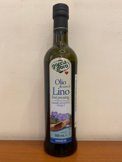 Льняное масло Goccia D'oro 500 мл Италия