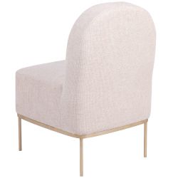 Кресло Monstera Deliciosa (Монстера) Айвори Мраморное золото