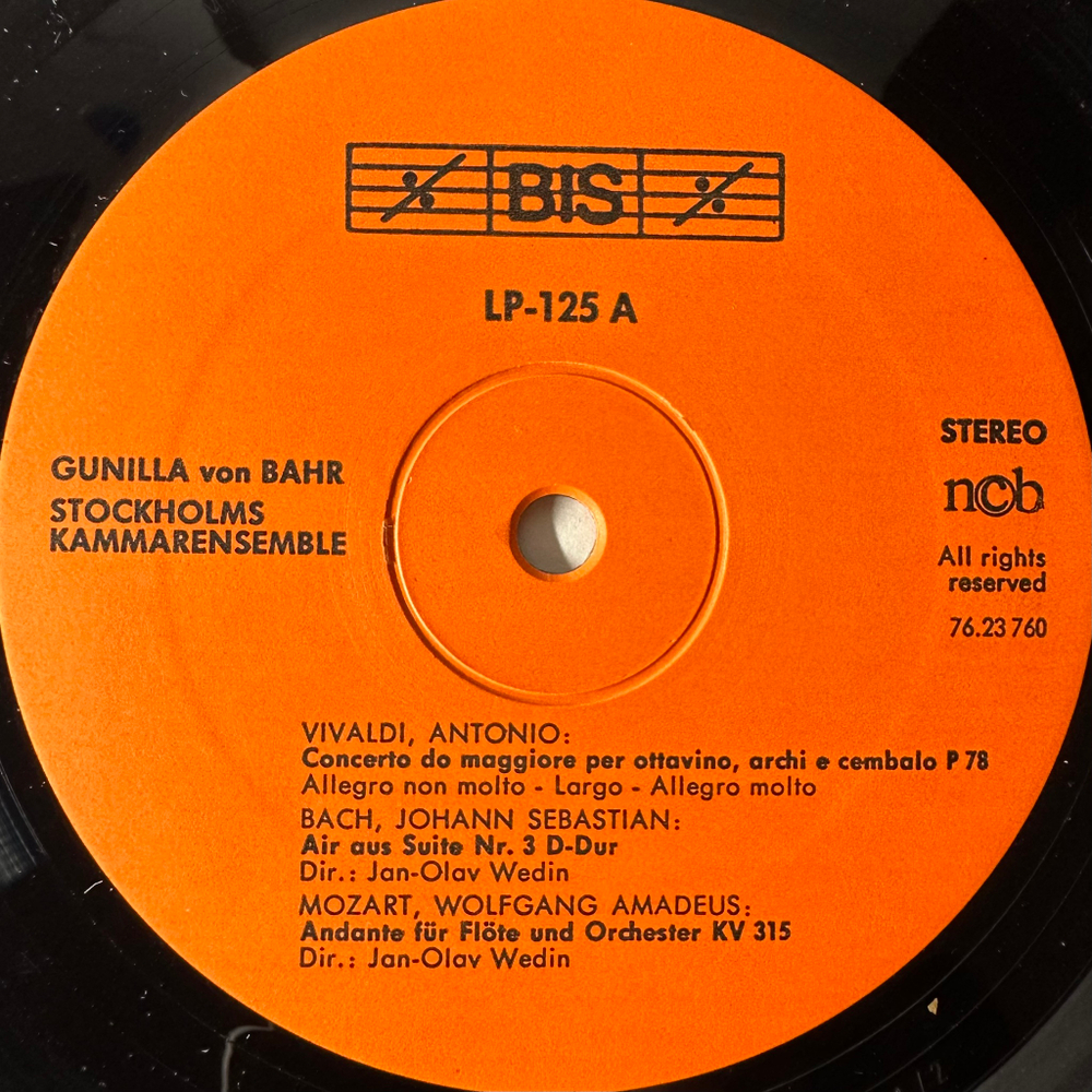 Гунилла фон Бар - Солнечная флейта 2 (Скандинавия 1978г.)