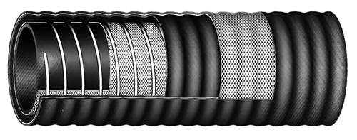 Рукав напорно-всасывающий В-2-125 (4м) с головками ГР-125