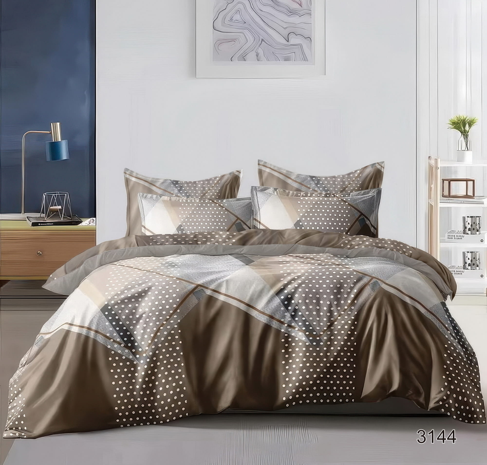 КПБ 2 сп с простыней на рез. 140х200 БЯЗЬ "БР47"