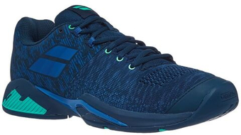 Мужские кроссовки теннисные Babolat Propulse Blast All Court Men - небесный