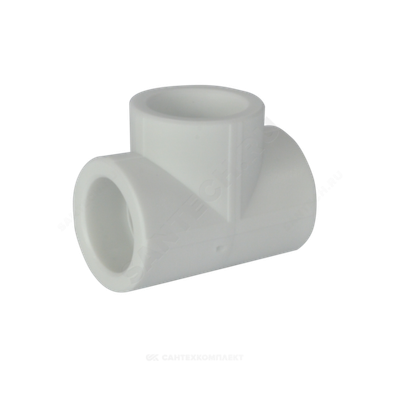Тройник PP-R белый Дн 63 внутренняя пайка VALFEX 10111063