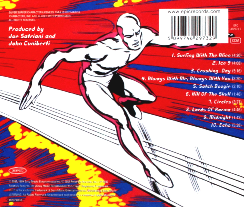 Joe Satriani / Surfing With The Alien (CD)
