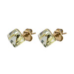 Серьги пусеты Fiore Luna Yellow SWE2127/2 Y G