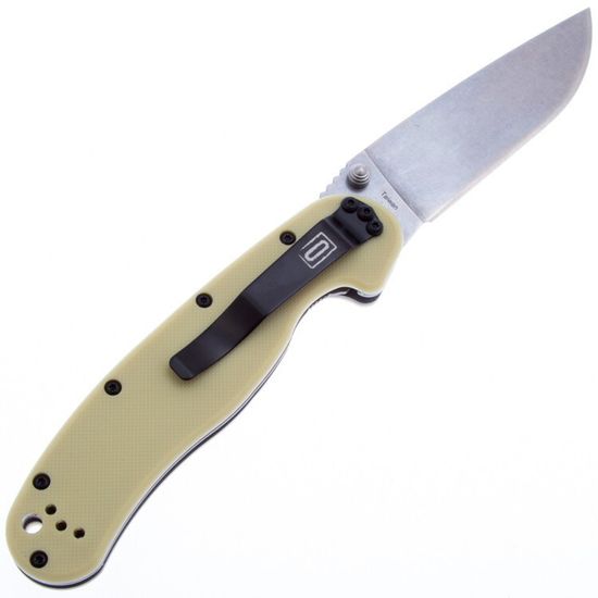 Складной нож Ontario RAT1 FOLDER ONT/8880TN c клинком из стали AUS-8A, рукоять GRN