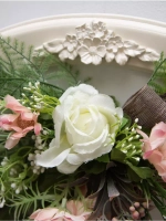 Панно на стену для интерьера цветами 45*31 см